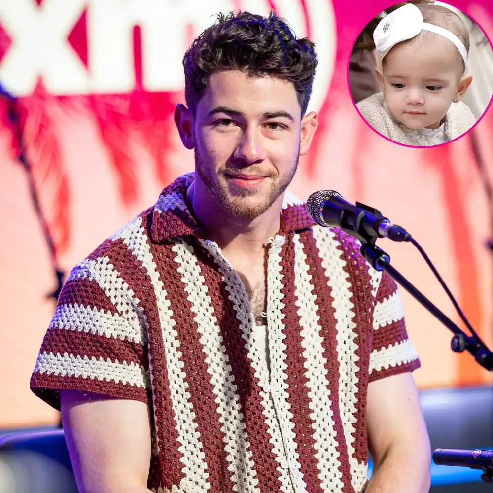 Nick Jonas Sweetly Kisses Daughter Malti&rsquo;s Forehead in the Middle of Jonas Brothers Concert