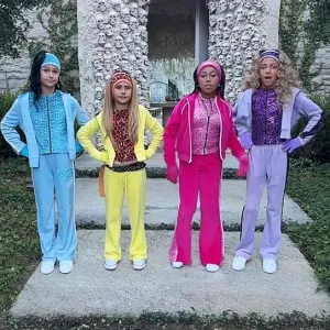 North West and Penelope Disick Take Us Back in Time With Epic Cheetah Girls Halloween Costumes 698