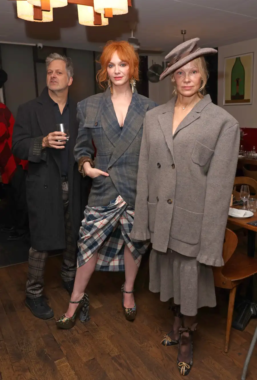 Pam Anderson Makeup Free at PFW