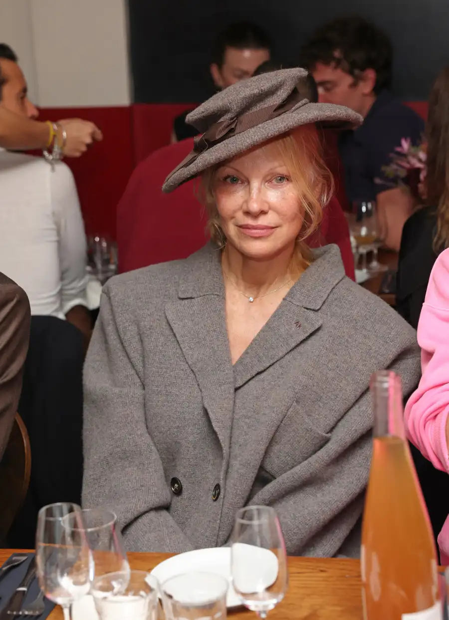 Pam Anderson Makeup Free at PFW