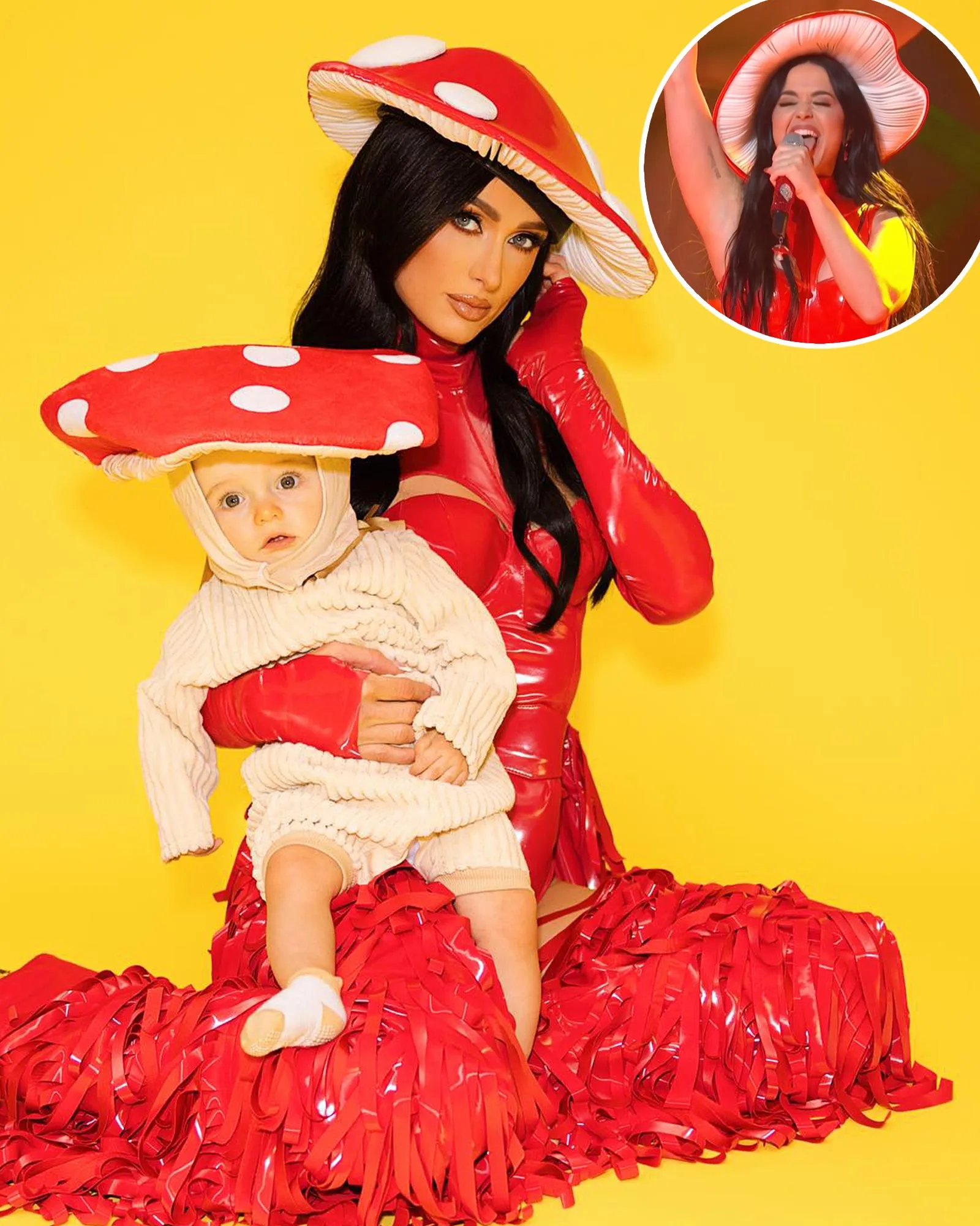 Paris Hilton Has a Ton of Fungi With Family in Katy Perry-Inspired Halloween Outfits 629