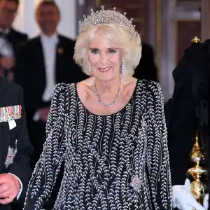 Queen Camilla Stuns in Queen Elizabeth II’s Girls of Great Britain and Ireland Tiara