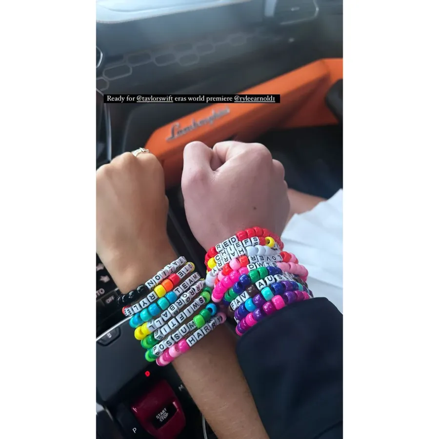 Harry Jowsey Rylee Arnold Attend Taylor Swift