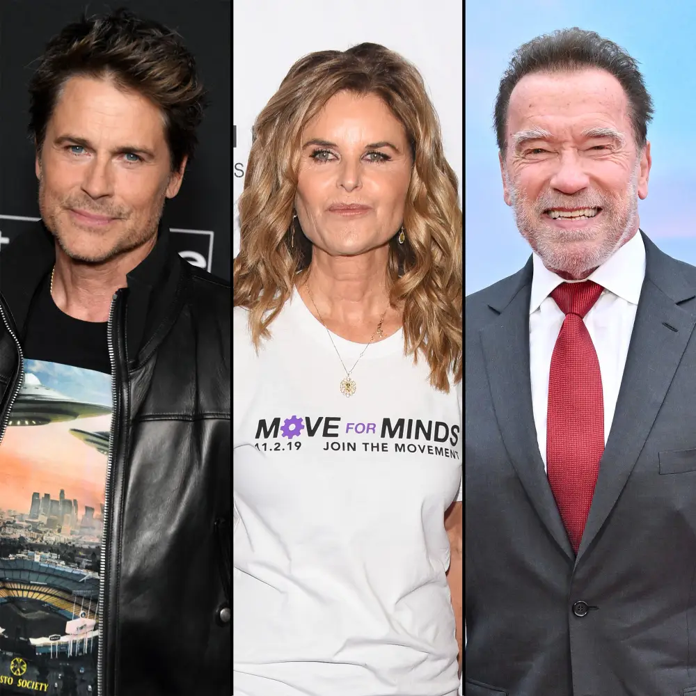 Rob Lowe Jokes That Maria Shriver Got Custody of His Friendship After Arnold Schwarzeneggers Affair