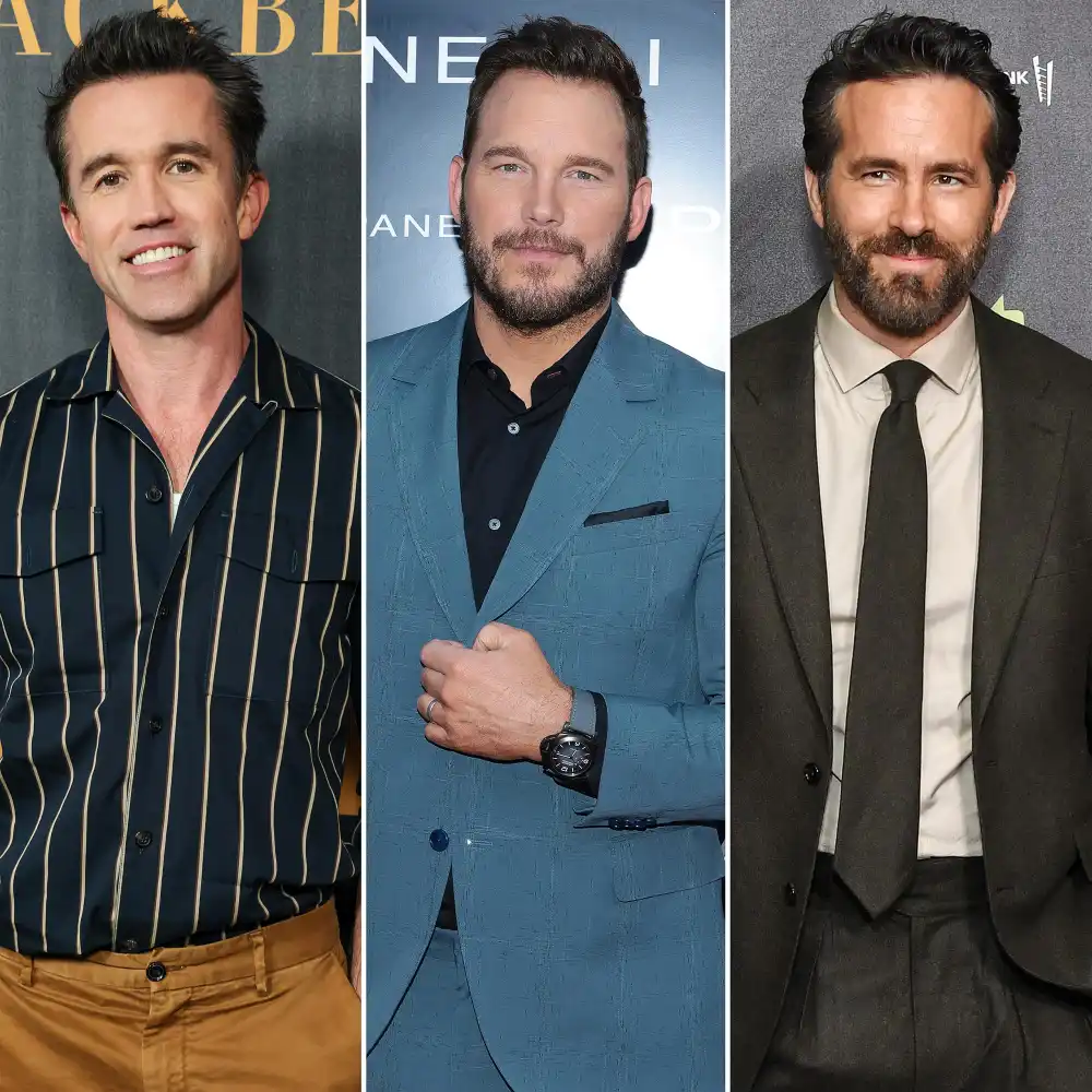 Rob McElhenney and Chris Pratt Team Up for Ryan Reynolds Parks and Recreation -Inspired Birthday Gift 314