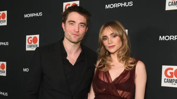 Robert Pattinson and Suki Waterhouse Make Rare Red Carpet Appearance Together at GO Campaign Gala