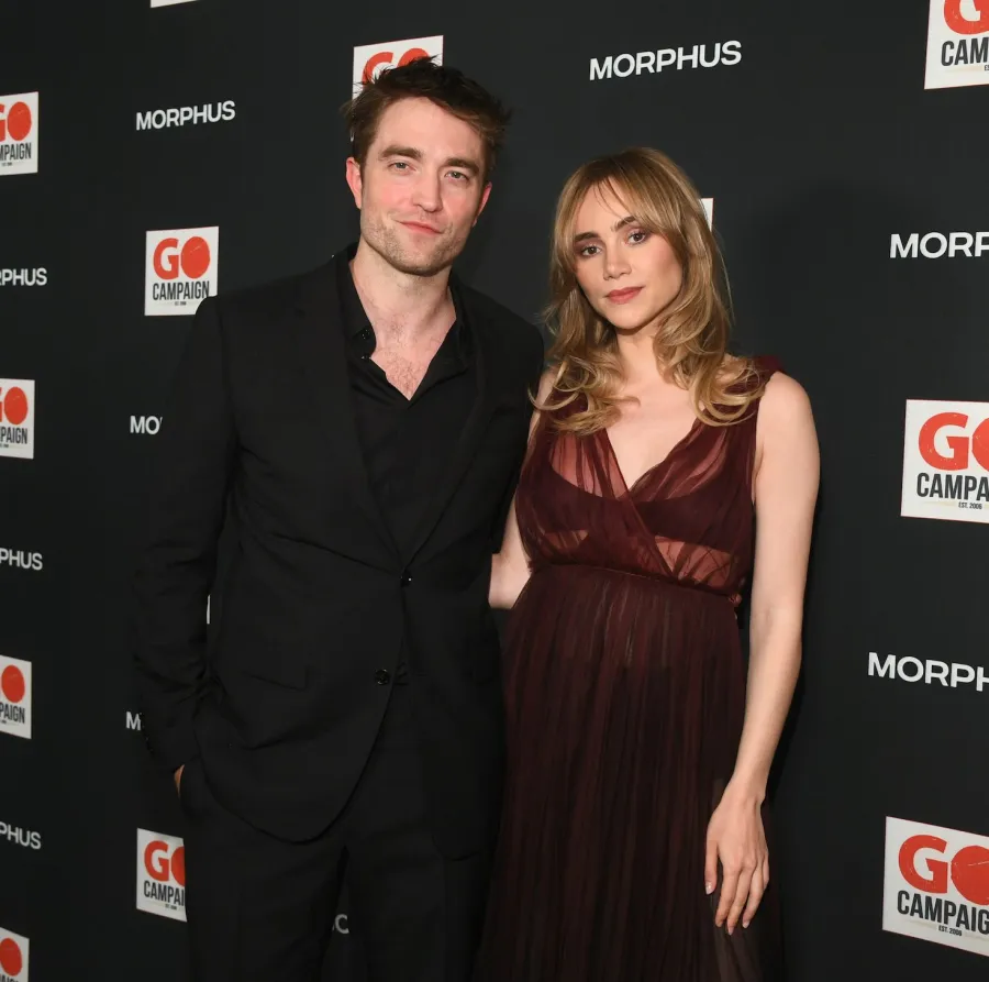 Robert Pattinson and Suki Waterhouse Make Rare Red Carpet Appearance Together at GO Campaign Gala