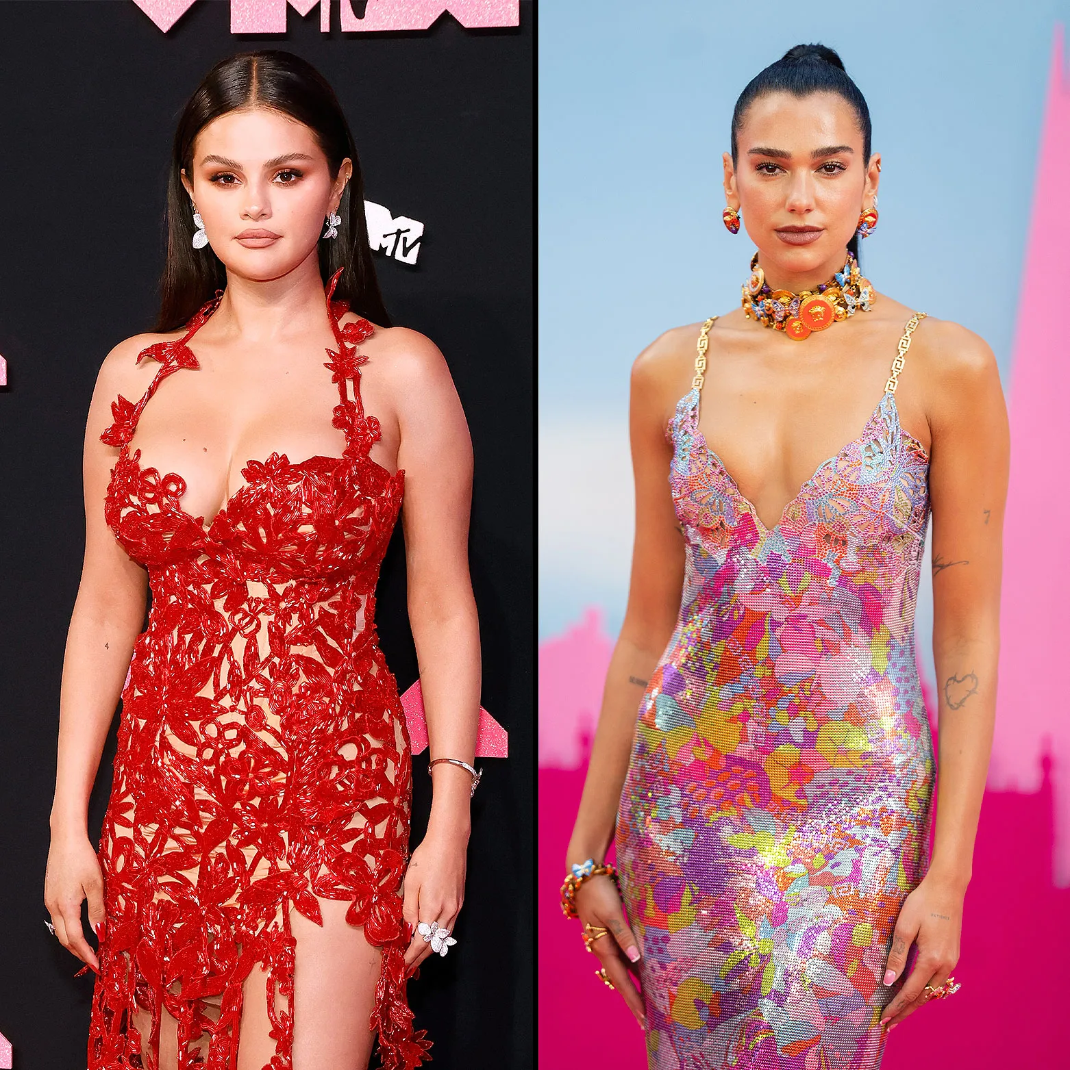 Selena Gomez Clarifies She Accidentally Unfollowed Dua Lipa Swears Theyre Not Feuding