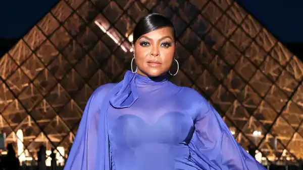 FEATURE Taraji Getting Ready Lancome x Louvre event