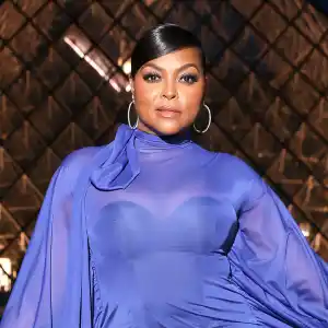 FEATURE Taraji Getting Ready Lancome x Louvre event