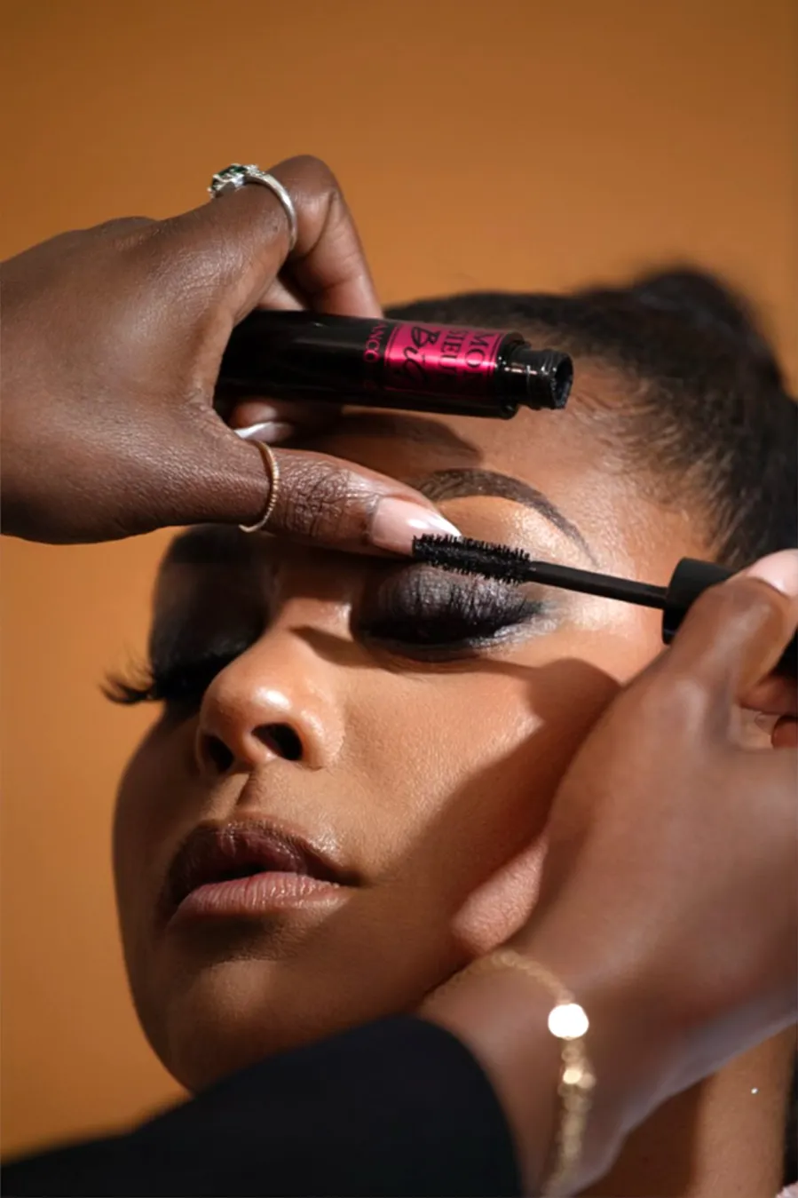 Taraji Getting Ready Lancome x Louvre event