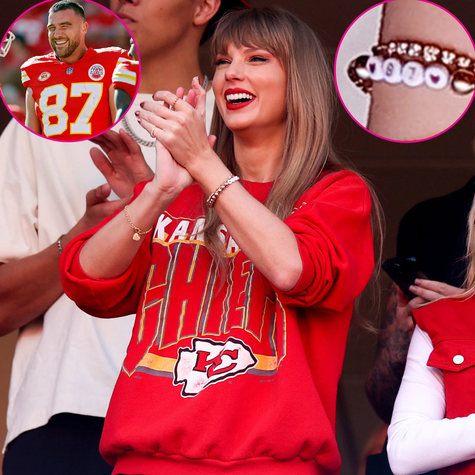 Taylor Swift Attends Travis Kelce’s Kansas City Chiefs Game Against the Los Angeles Chargers