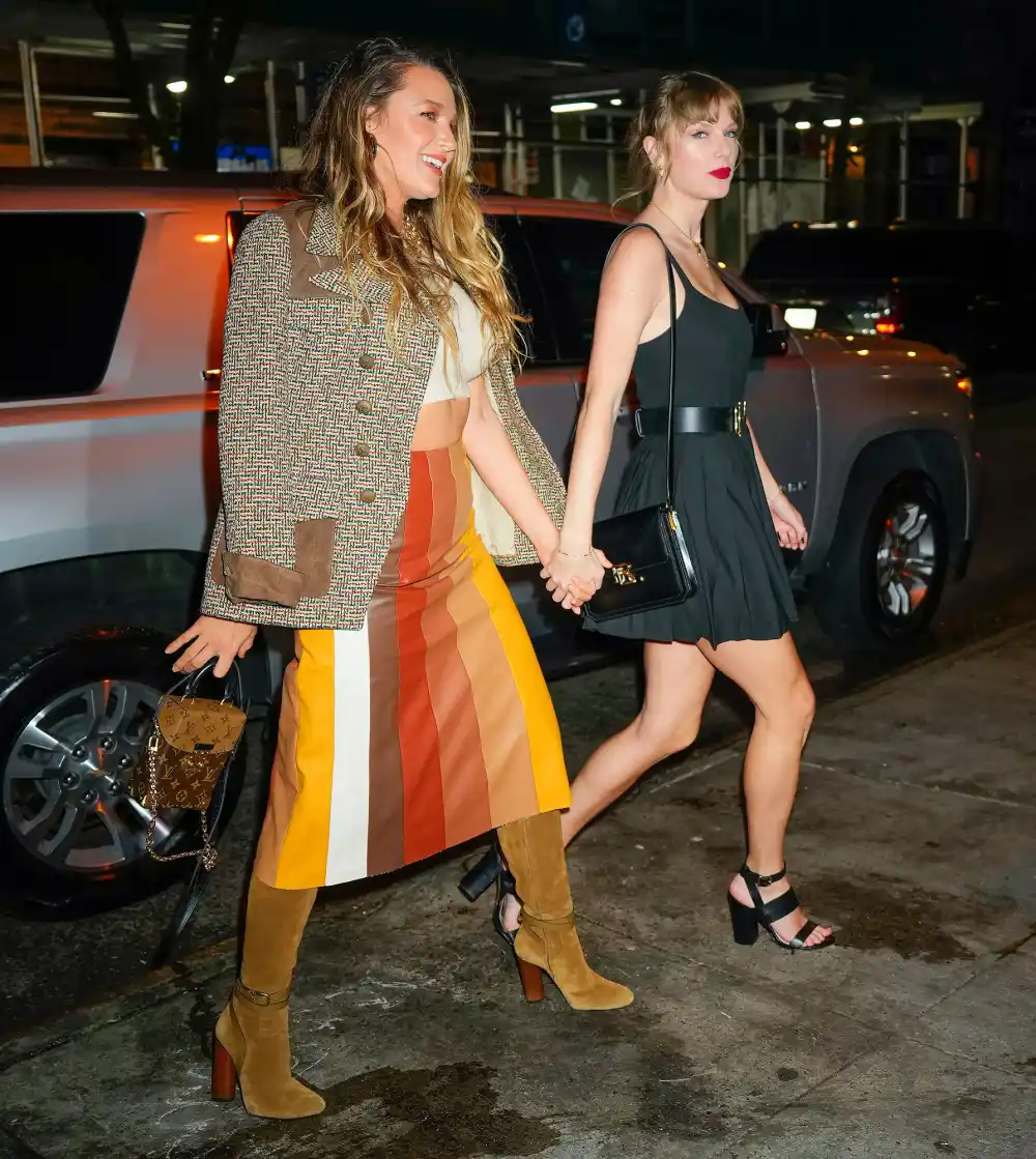 Taylor Swift and Travis Kelce Luxury Handbag Shopping Cover Story 2342 Blake Lively