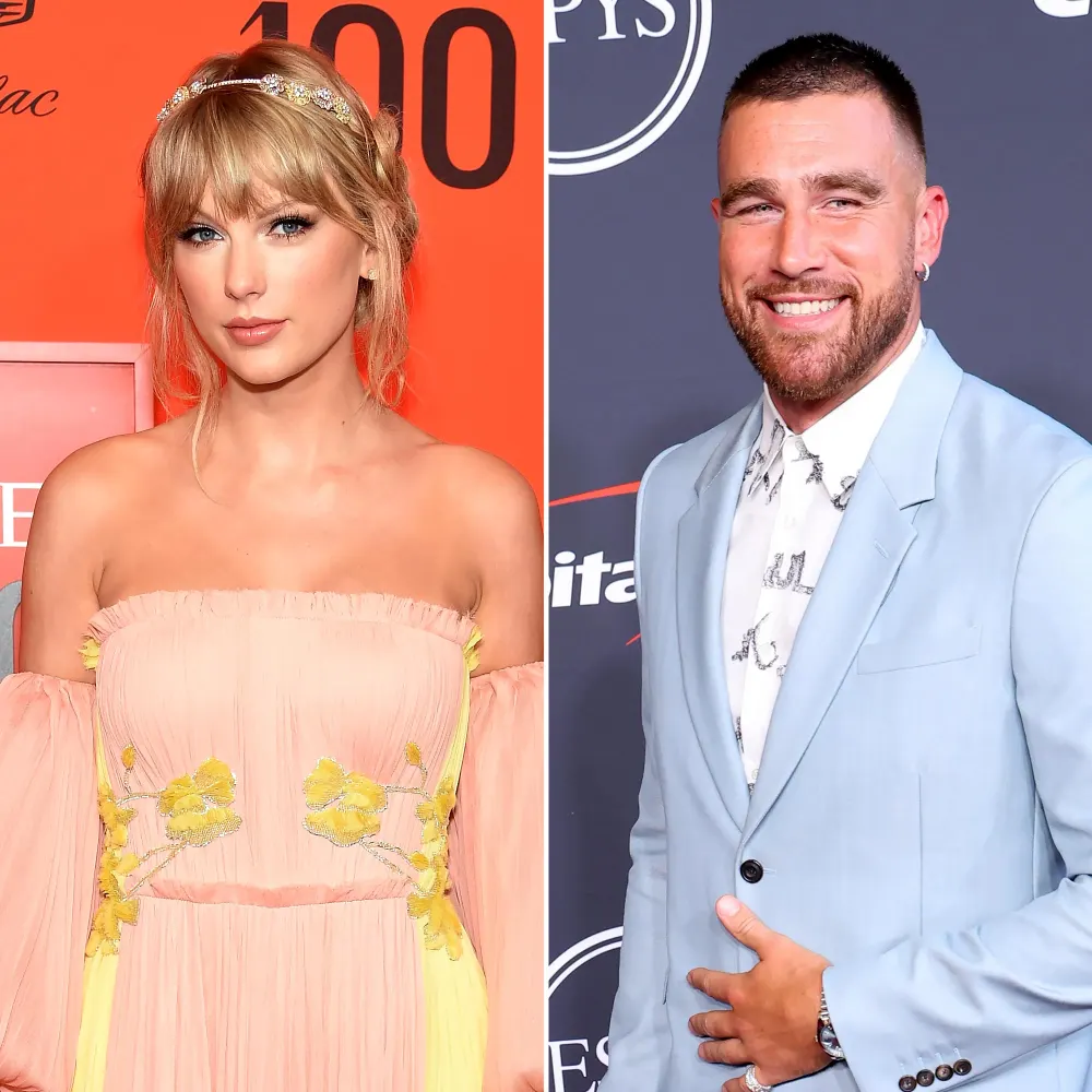 Taylor Swift and Travis Kelce's Friends Think 'They're in Love': 'Heading in That Direction'