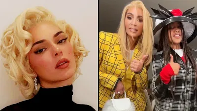 The Kardashian-Jenner Family s 2023 Halloween Costumes 90s Movie Icons and More 689