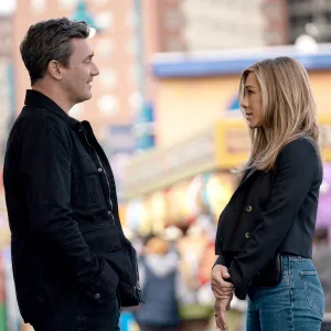 'The Morning Show' Director Wanted Jennifer Aniston and Jon Hamm's Sex Scene to Be 'Emotional' and 'Adult'