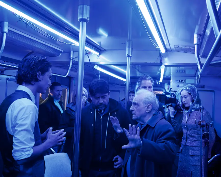 Timothee Chalamet Chanel BTS Bleu de Chanel ad