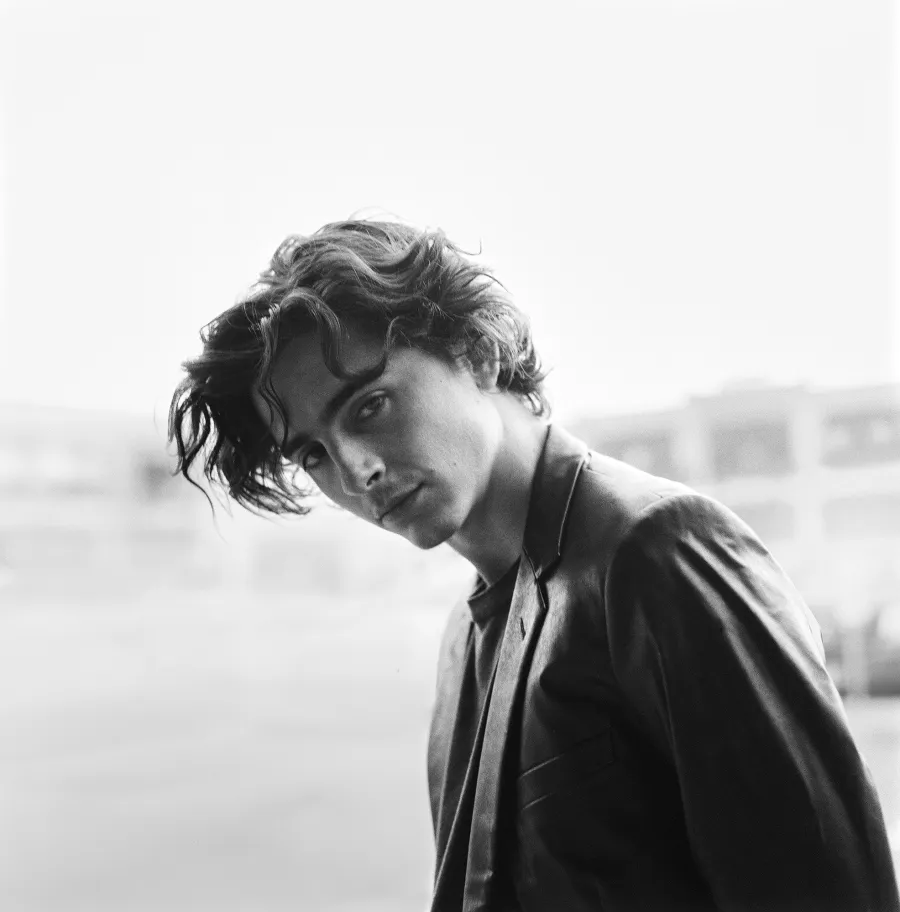 Timothee Chalamet Chanel BTS Bleu de Chanel ad