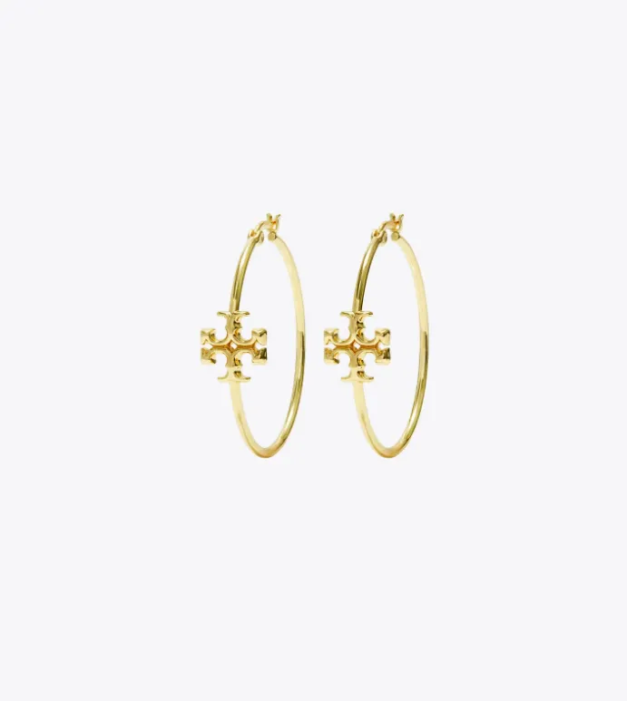 Tory Burch Eleanor Hoop Earring