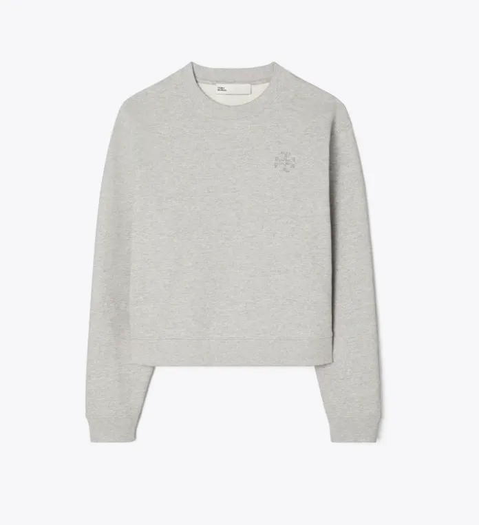 Tory Burch French Terry Sweatshirt