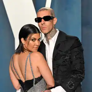 Travis Barker FaceTimes Kourtney Kardashian to Show Off New Wax Figure