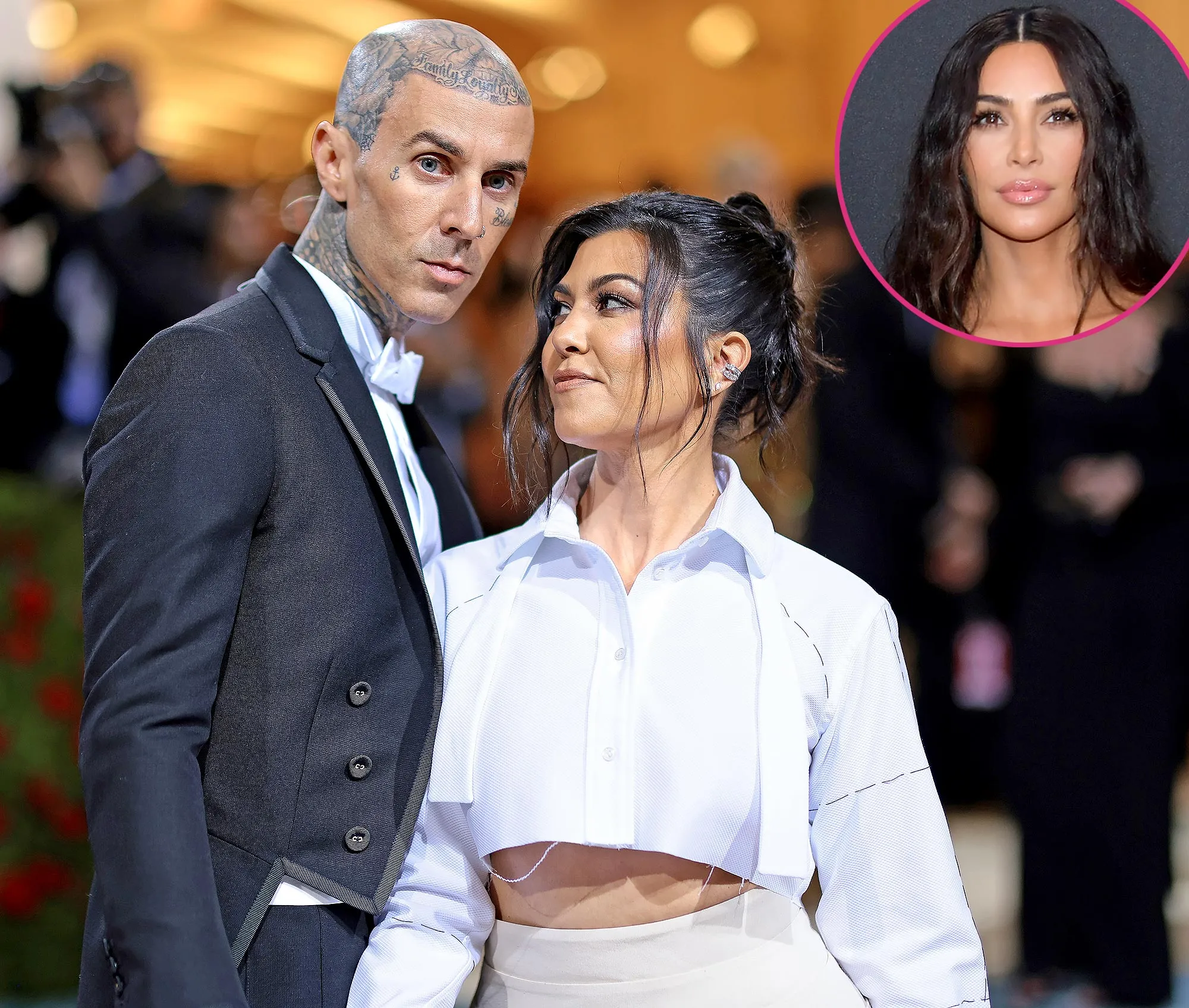 Travis Barker Says Kourtney Kardashian Is 'So Different Than Her Sisters' After Kim Kardashian Feud