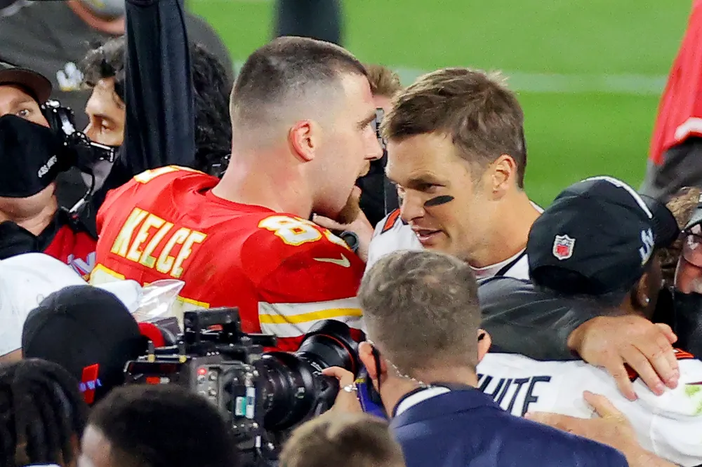 Travis Kelce Once Mocked Tom Brady Pregame Ritual 2
