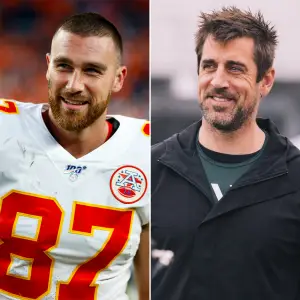 Travis Kelce Responds to Aaron Rodgers Pfizer Joke I Thought It Was Pretty Good