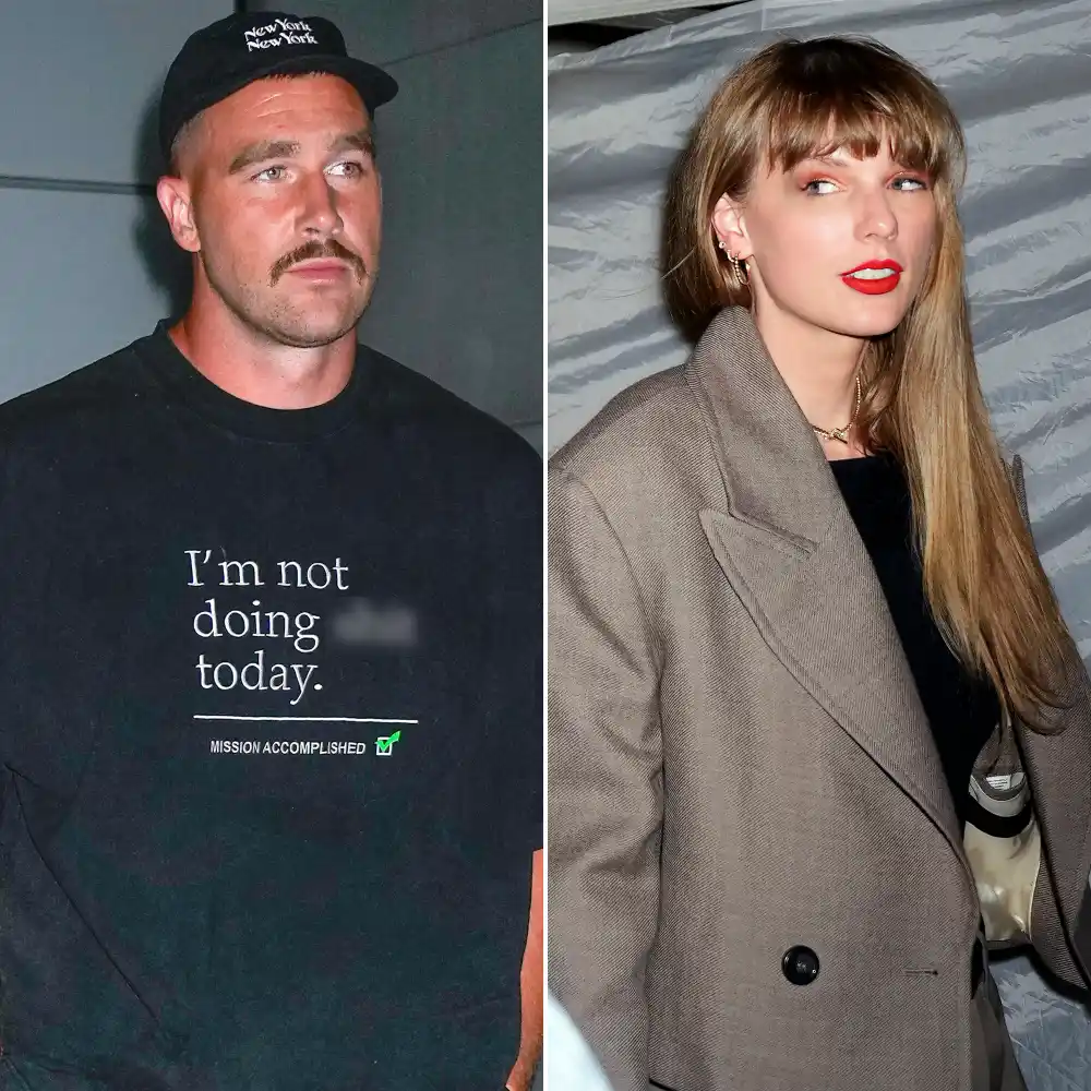 Travis Kelce Wears Funny &ldquo;I&rsquo;m Not Doing S&ndash;t Today&rdquo; Shirt Outside Taylor Swift's Apartment