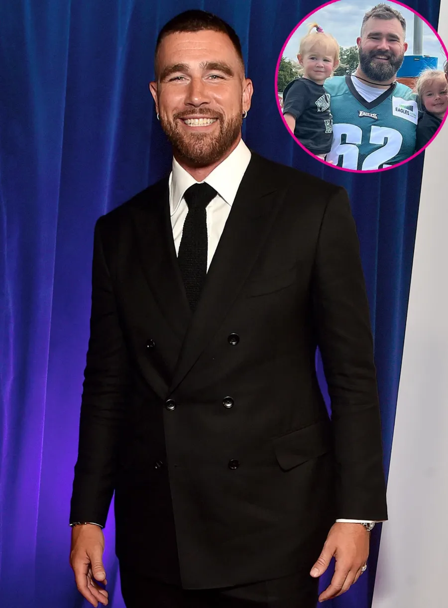 Travis Kelce s Cutest Moments With Brother Jason s Daughters 440