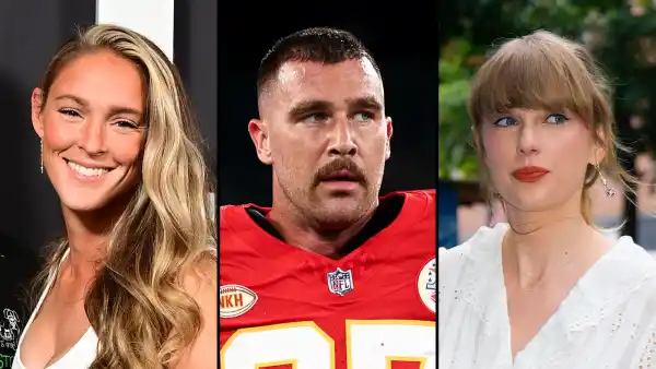 Travis Kelces Sister In Law Kylie Kelce Weighs In on Fans Theory About Taylor Swift