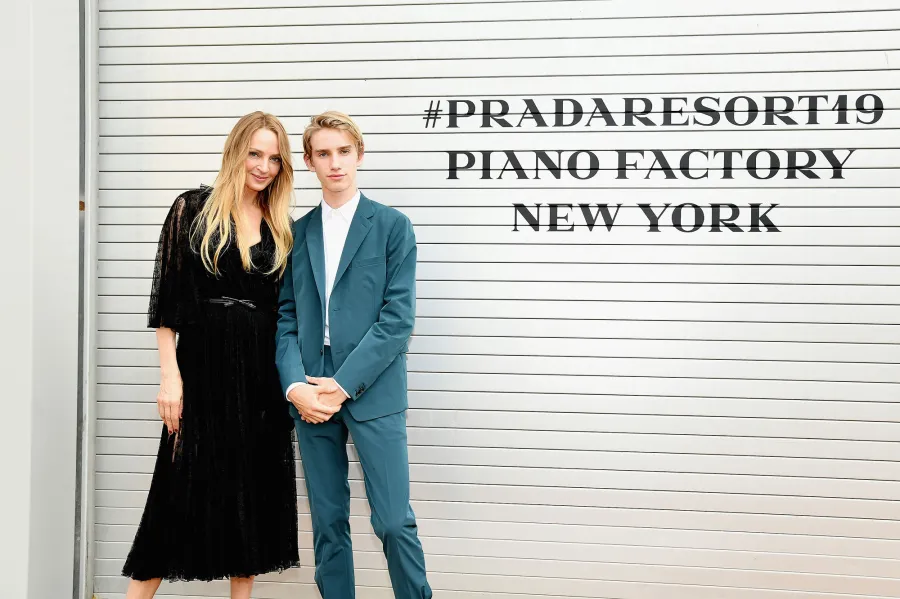 Uma Thurman and Ethan Hawkes Blended Family Album With Their Shared and Respective Kids