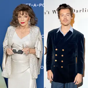 Why Joan Collins Called Out Harry Styles During the 2019 Met Gala