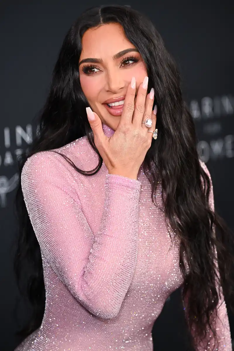 Why Kim Kardashian Says Long Nails Are the ‘Best Thing You Can Do’ for Your Acne
