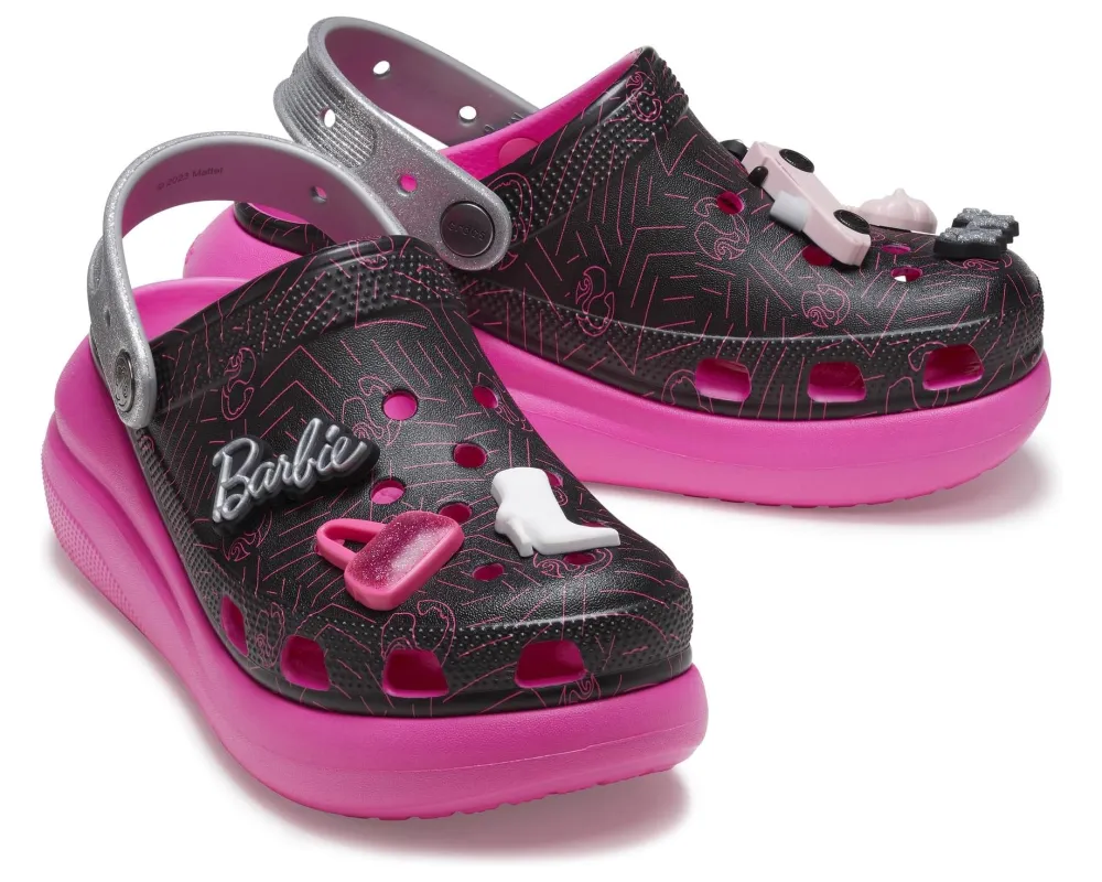 Barbie inspired croc clogs