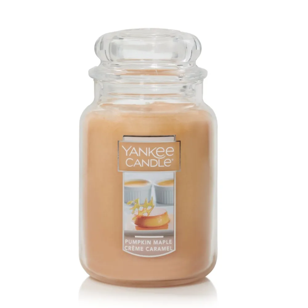 pumpkin maple creme caramel candle