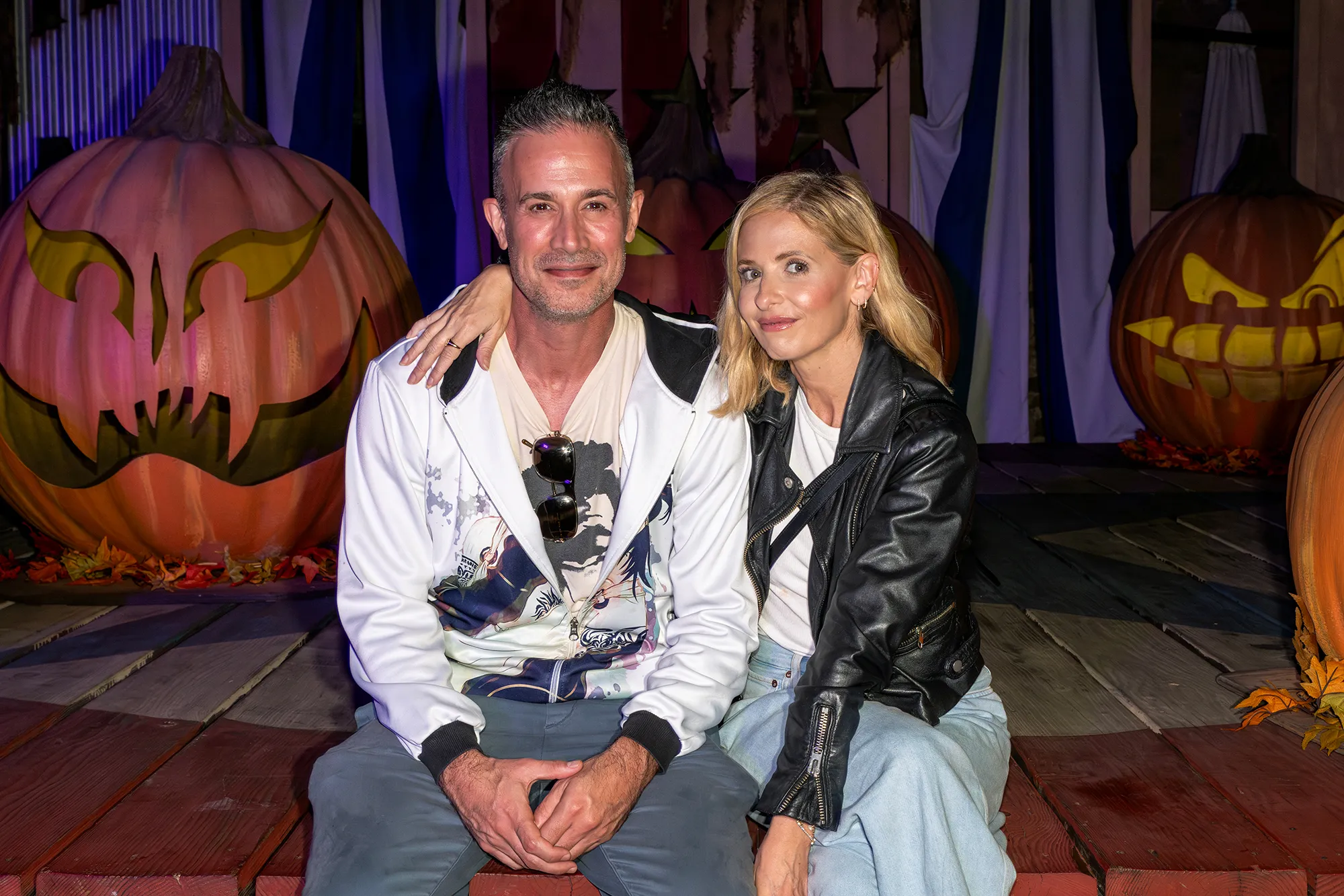 See Sarah Michelle Gellar and Freddie Prinze Jr. Get in the Spooky Spirit