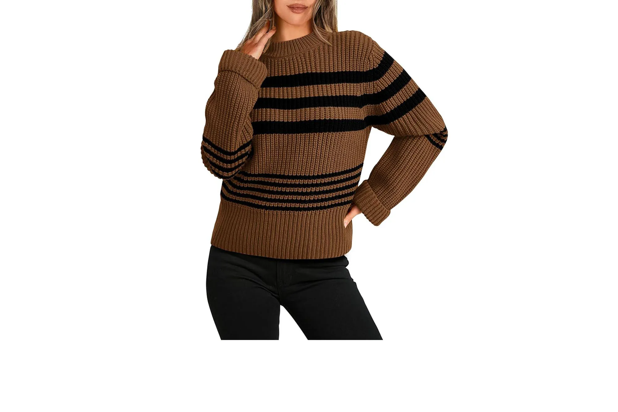 striped sweater