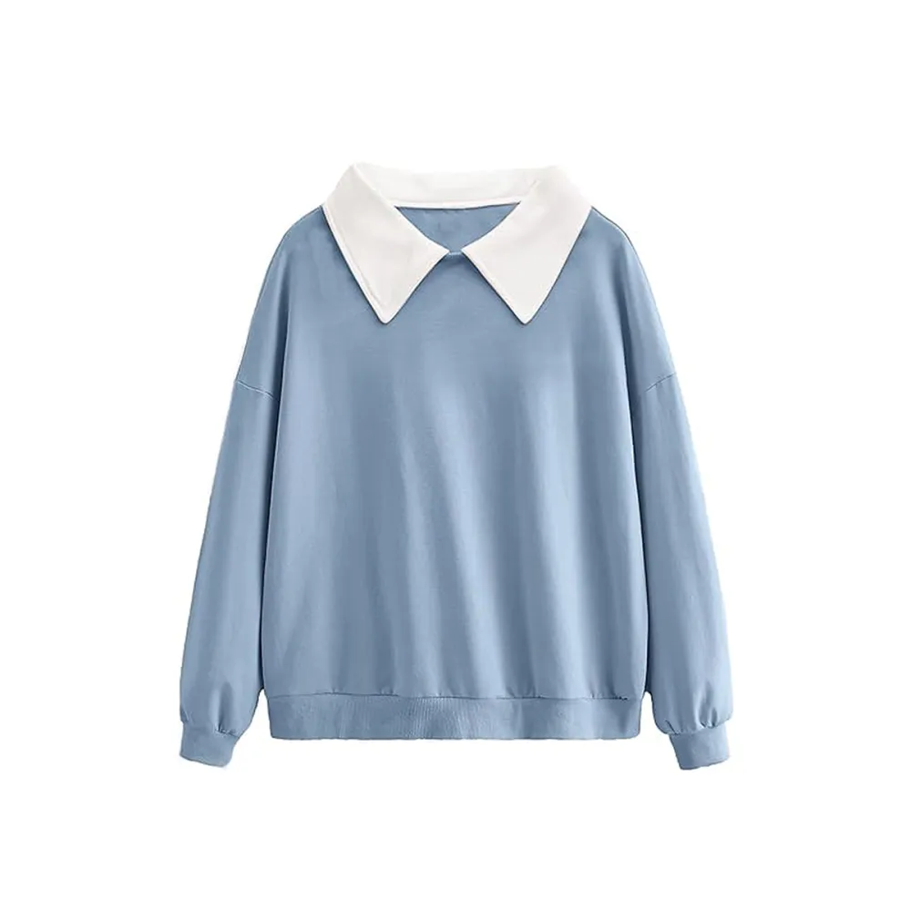 sweatyrocks-collared-pullover-amazon