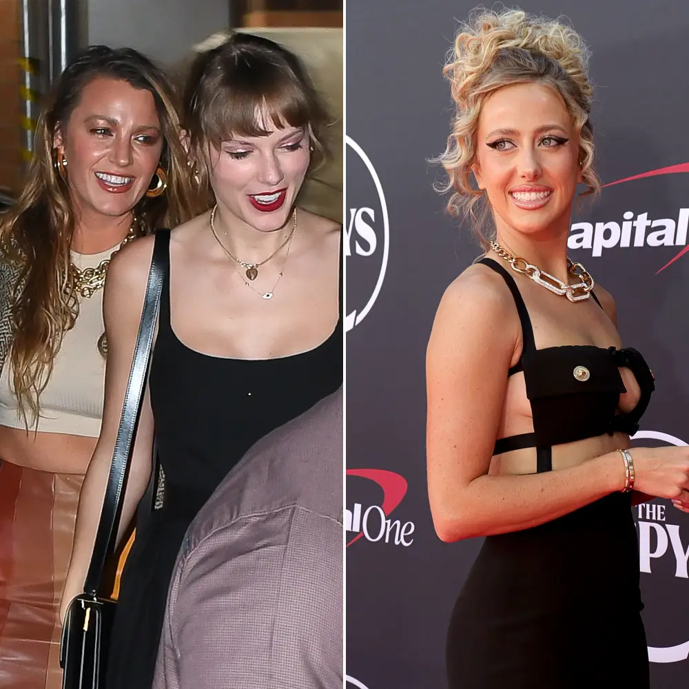 Taylor Swift and Blake Lively Are BFF Goals at Dinner With Patrick Mahomes' Wife Brittany