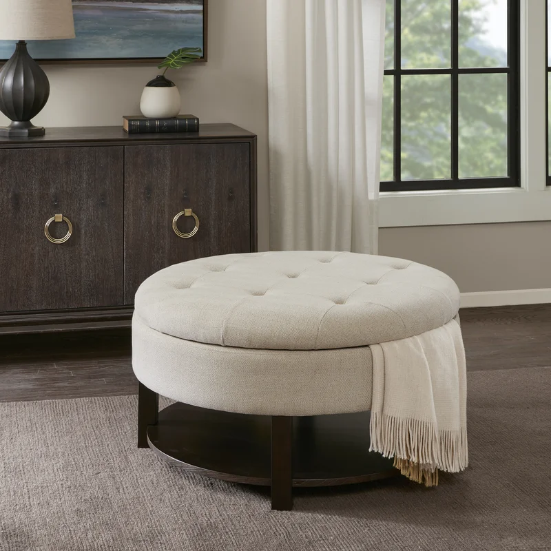 tufted ottoman