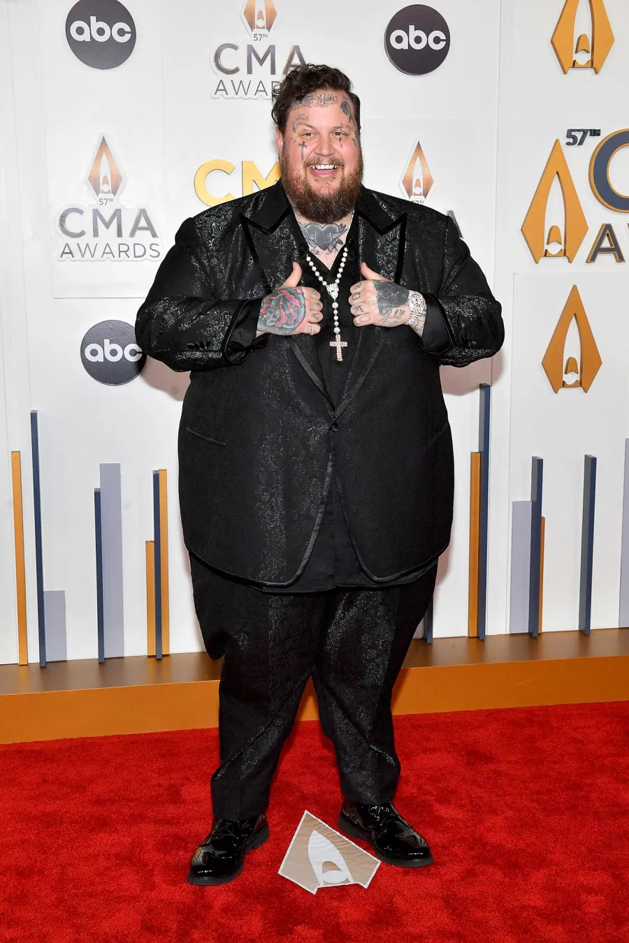 2023 CMA Awards - Arrivals 376 Jelly Roll