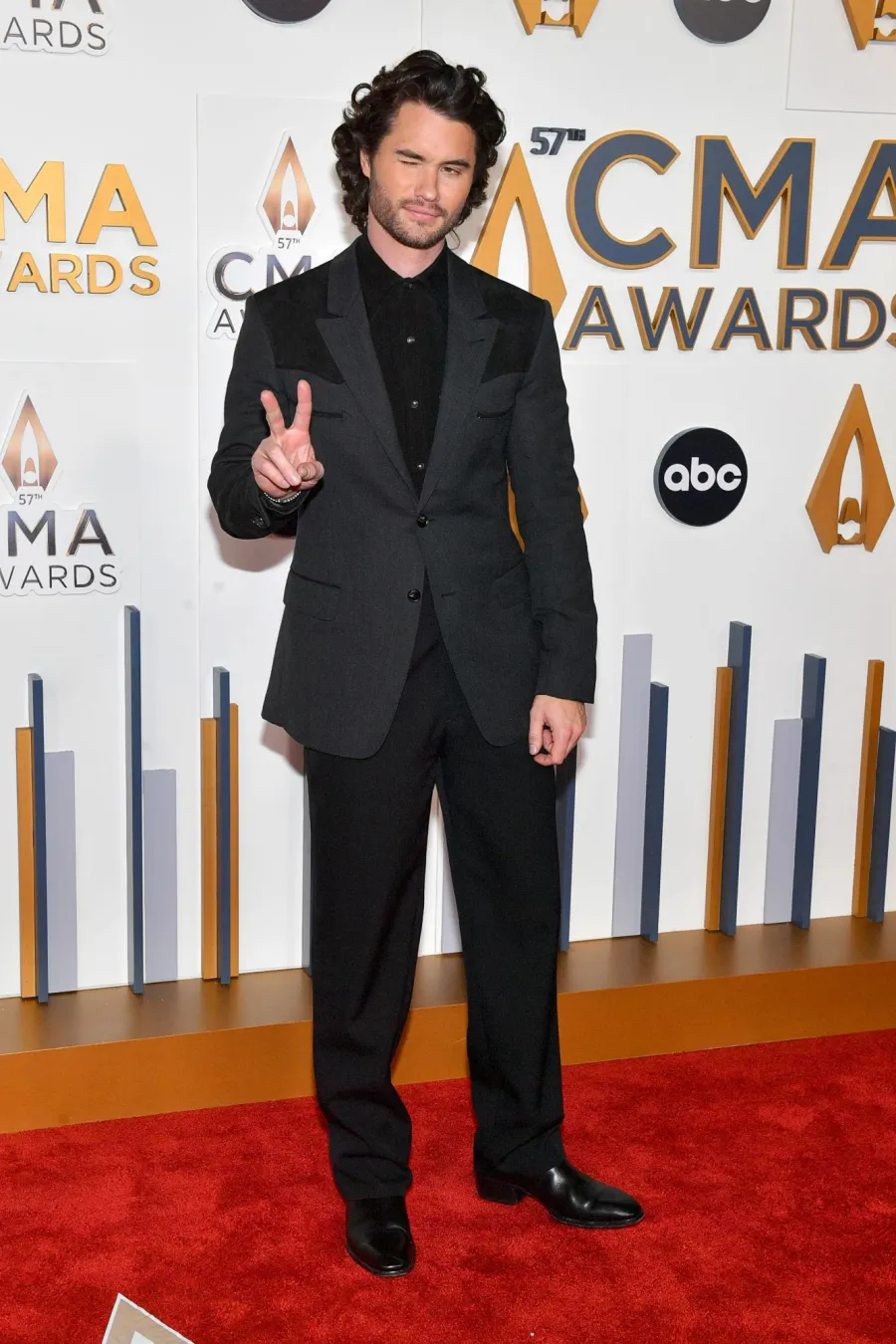 2023 CMA Awards - Arrivals 378 402 Chase Stokes