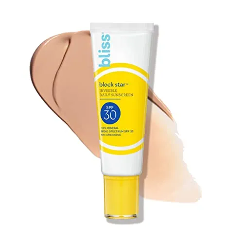 Best for Oily Skin: Bliss Blockstar Invisible Daily Sunscreen