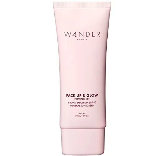 Best for Creating Radiance: Wander Beauty Pack Up and Glow Priming Mineral Sunscreen