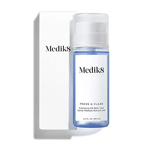 Best for Oily Skin: Medik8 Press and Clear Exfoliating 2% BHA Tonic
