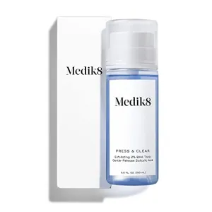Best for Oily Skin: Medik8 Press and Clear Exfoliating 2% BHA Tonic