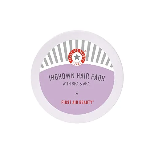 Best for Ingrown Hairs: First Aid Beauty Ingrown Hair Pads with BHA & AHA