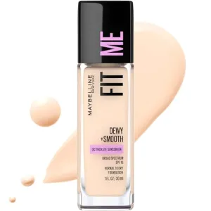 Best Dewy Finish: Fit Me Dewy + Smooth Liquid Foundation