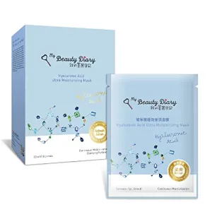Best Sheet Face Mask for Sensitive Skin: My Beauty Diary-Hyaluronic Acid Ultra Moisturizing Facial Mask